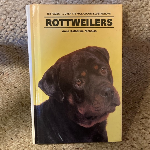 Book (Hardback):Rottweiler by Anna Nicholas - Picture 1 of 16